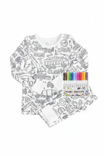 Colorable Kids Pajamas