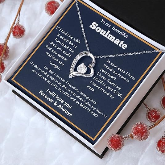 To My Beautiful Soulmate Necklace - Image 11