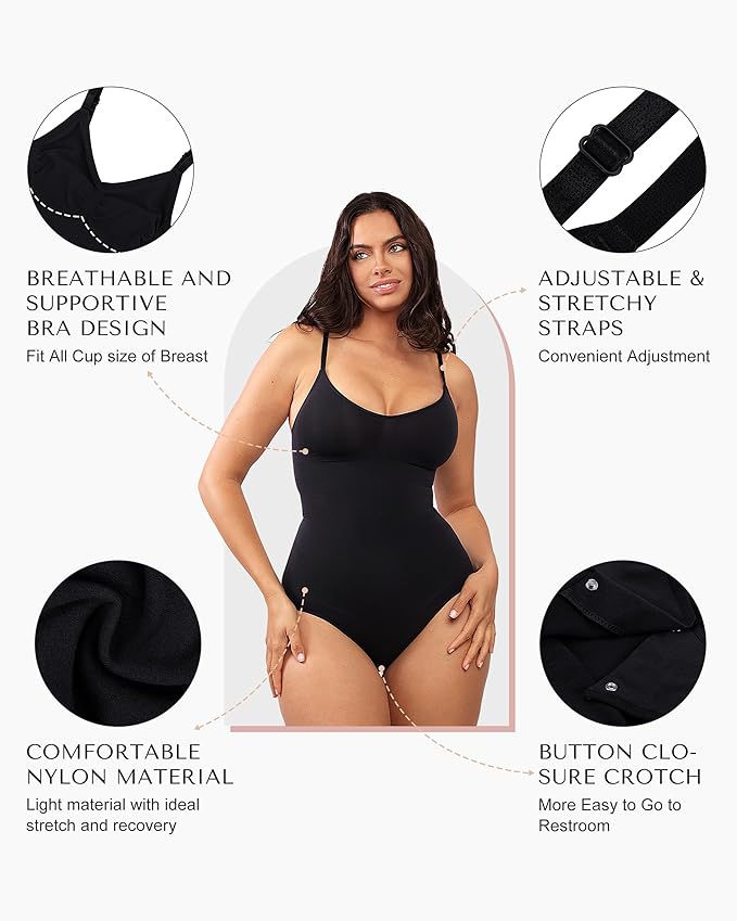 Seamless Comfy Bodysuit Shaper - Image 3