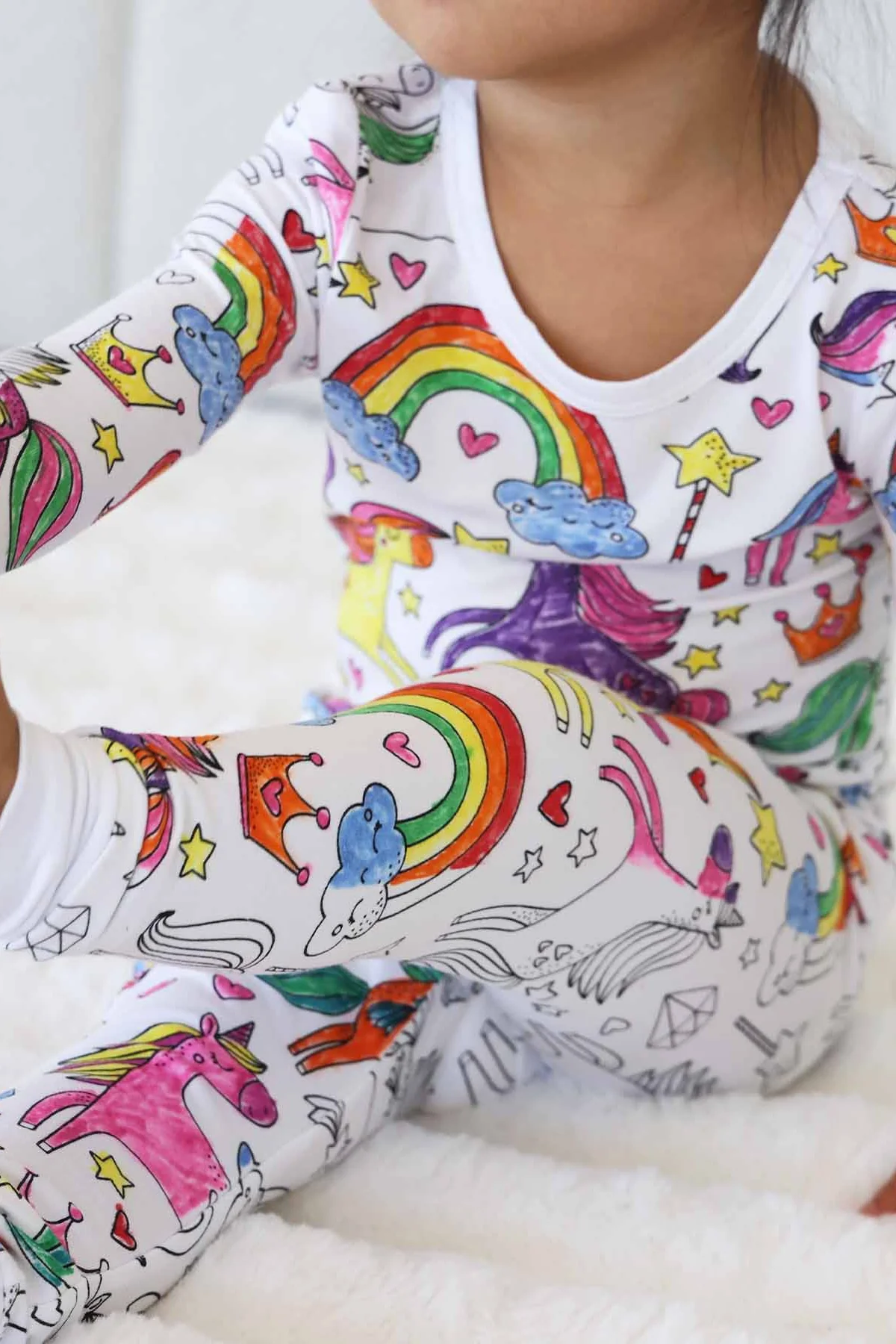 Colorable Kids Pajamas - Image 8