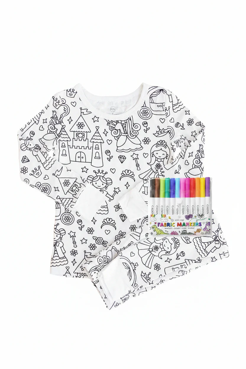 Colorable Kids Pajamas - Image 10