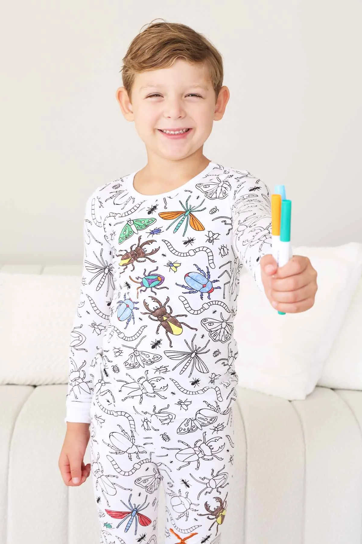 Colorable Kids Pajamas - Image 28