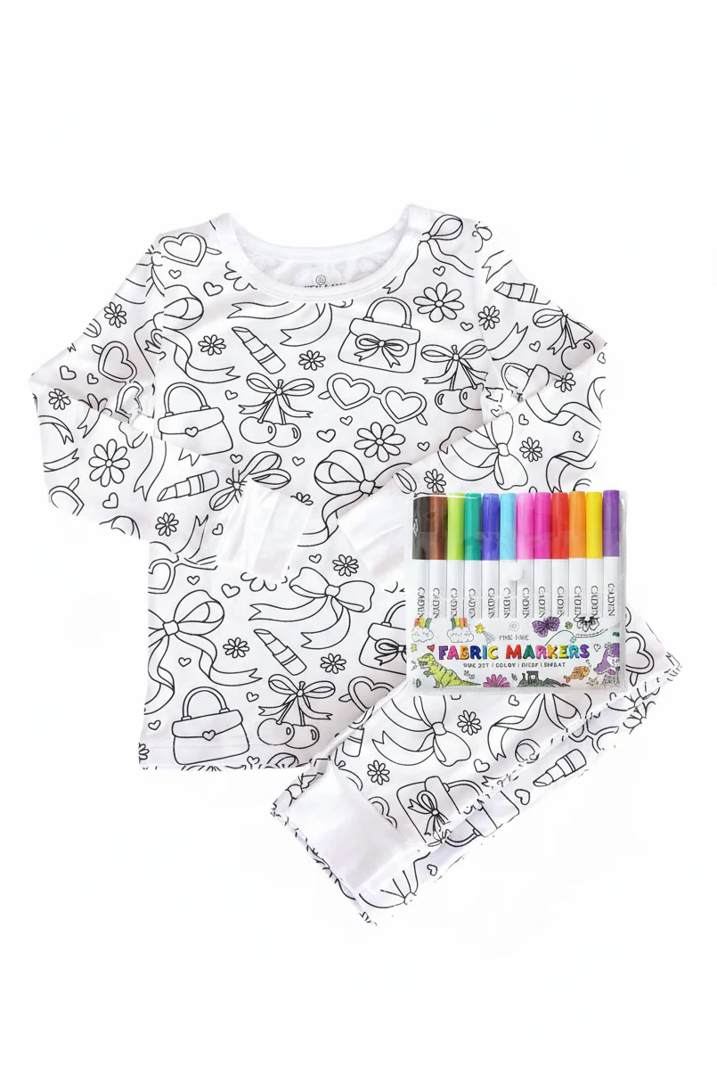 Colorable Kids Pajamas - Image 31