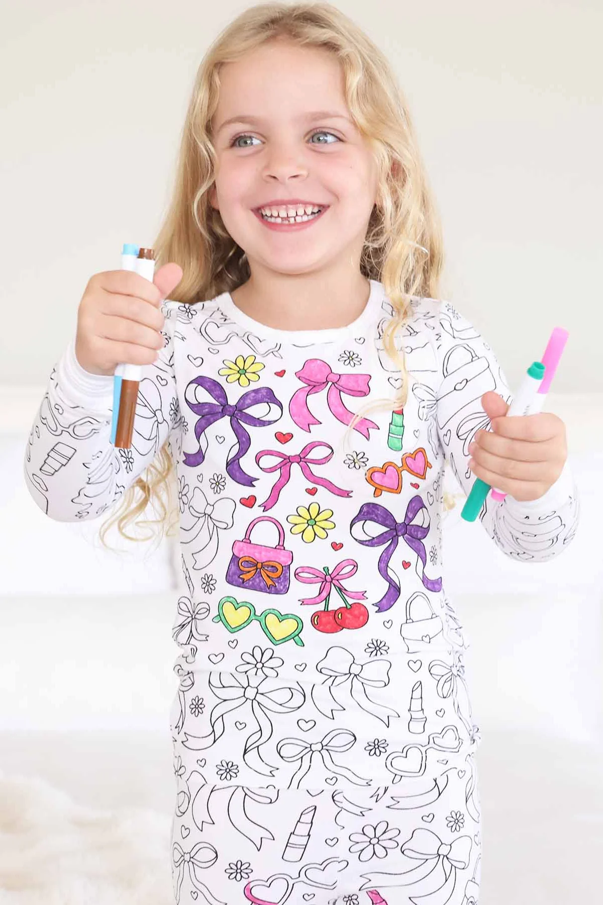 Colorable Kids Pajamas - Image 34