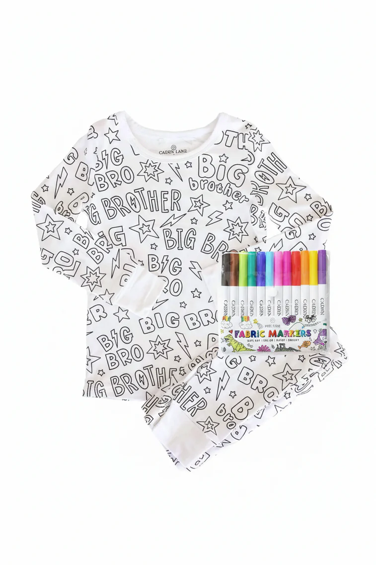 Colorable Kids Pajamas - Image 35