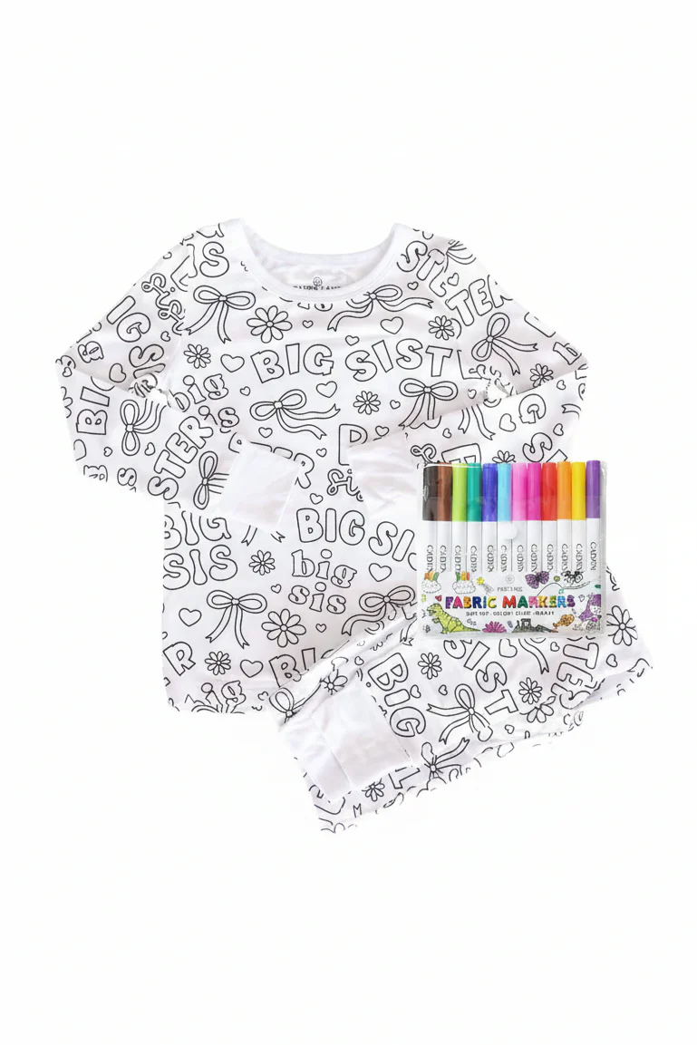 Colorable Kids Pajamas - Image 39